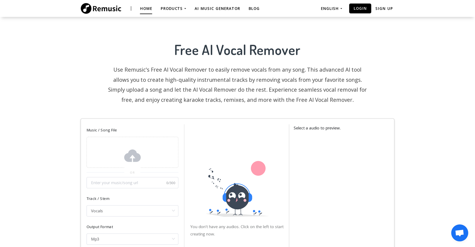 Remusic’ten Vocal Remover ve Vokal Kaldırma İçin 6 Diğer Yapay Zeka Alternatifi